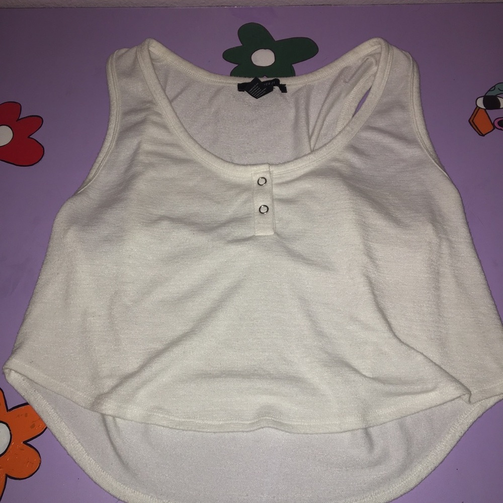 Plain white tee